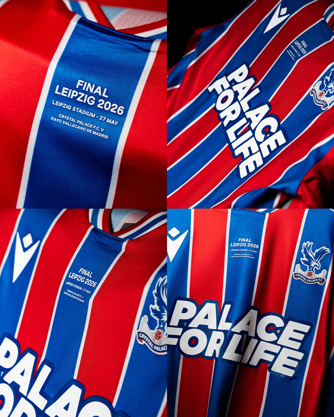 Home kit for the UEFA Conference League Final ❤️💙

@palaceforlife 🤝