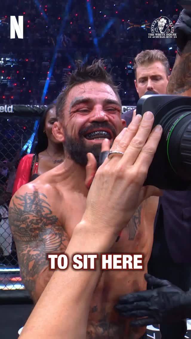 “The boos did surprise me a little bit.” @platinummikeperry on fighting Nate Diaz in his home state in California. 

@michaelirvin88 & @leveonbell caught up with Platinum after his fight this weekend. The White House is streaming only on @netflix. 

#platinummikeperry #mikeperry #diazperry #natediaz