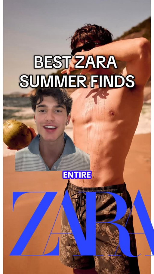 Best Zara Summer Finds #zara #fashion #mensfashion #summer #targetaudience