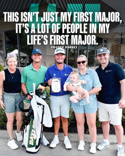 A whirlwind 72 hours has seen @CooperDossey finish T27 @ColonialLifeCC in South Carolina ➡️ qualify for the U.S. Open via 36-hole Final Qualifying in Dallas ➡️ fly to Atlanta to procure his rental car for the next three weeks ➡️ drive 4 hours to this week’s @VisitKnoxvilleOpen.

For a trip to Shinnecock Hills for his first major, it’s all worth it.