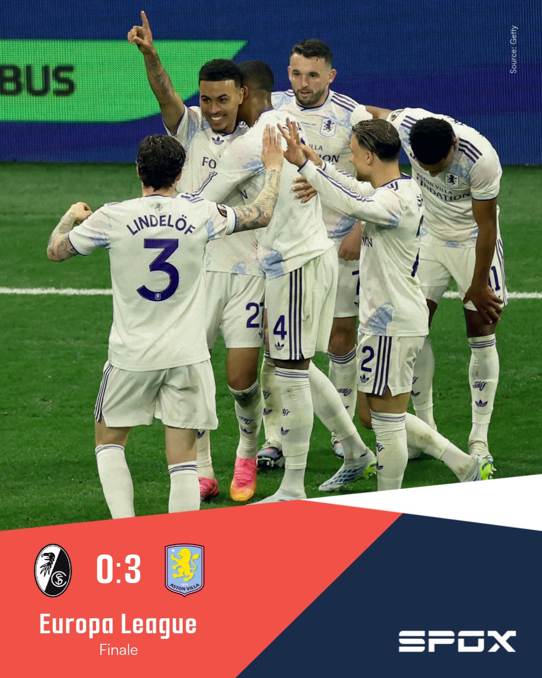 Glückwunsch an Aston Villa zur gewonnen Europa League! 🏆