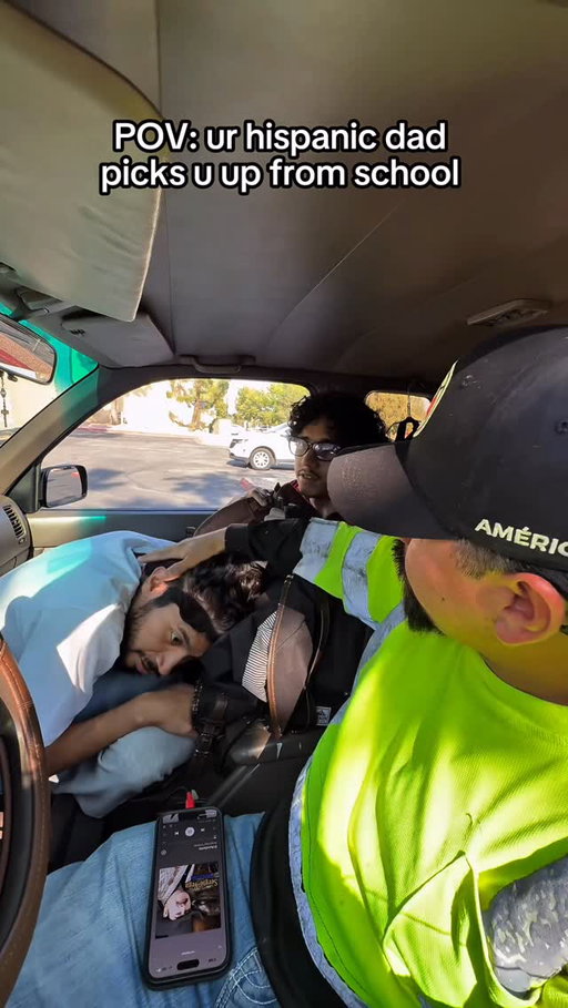 bro don’t even got a license 🙄

-
.
 #kickbackcrew #reels #skits #comedyskit #hispanic