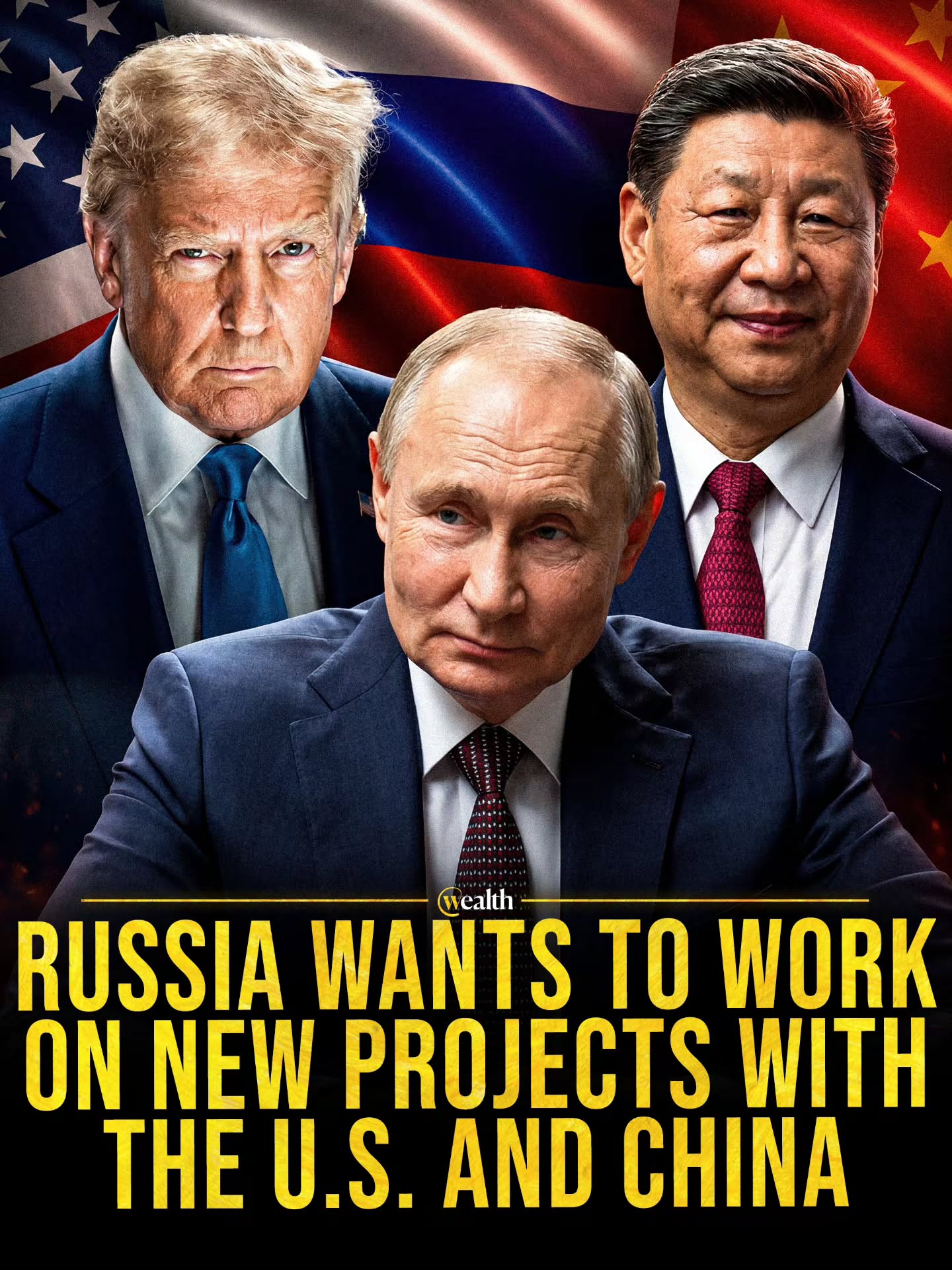 Moscow wants to pursue projects with China and the United States. 🇺🇸🇷🇺🇨🇳

Kirill Dmitriev, head of the Russian Direct Investment Fund, said Moscow is exploring projects that could involve both China and the United States. He made the remark on May 20, 2026, as Vladimir Putin met Xi Jinping in Beijing, days after Xi held talks there with President Donald Trump.

No deal has been announced. The significance is the structure of the pitch: Russia is trying to bring Washington and Beijing into the same commercial conversation while maintaining close ties with China and pursuing renewed contact with the U.S.

#Russia #China #Beijing #Putin #Geopolitics