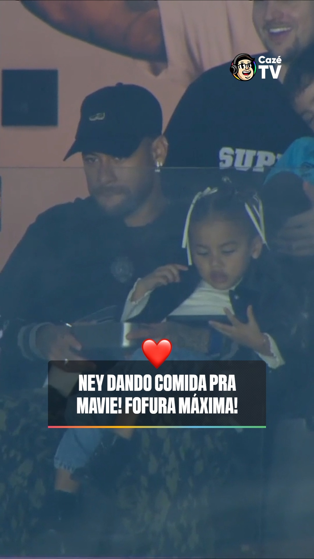 ALERTA DE FOFURA MÁXIMA AQUI! ❤️

Simplesmente, Neymar dando comida pra Mavie, pô! 🥰🥰🥰

🔗ESTAMOS AO VIVO COM OS LANCES DE SANTOS X SAN LORENZO, PELA SUL-AMERICANA! VEM PARA O NOCHE DE COPA! 🏆

#TempoRealCazéTV #SulAmericana #NochedeCopa #Santos #FutBr #cztv23