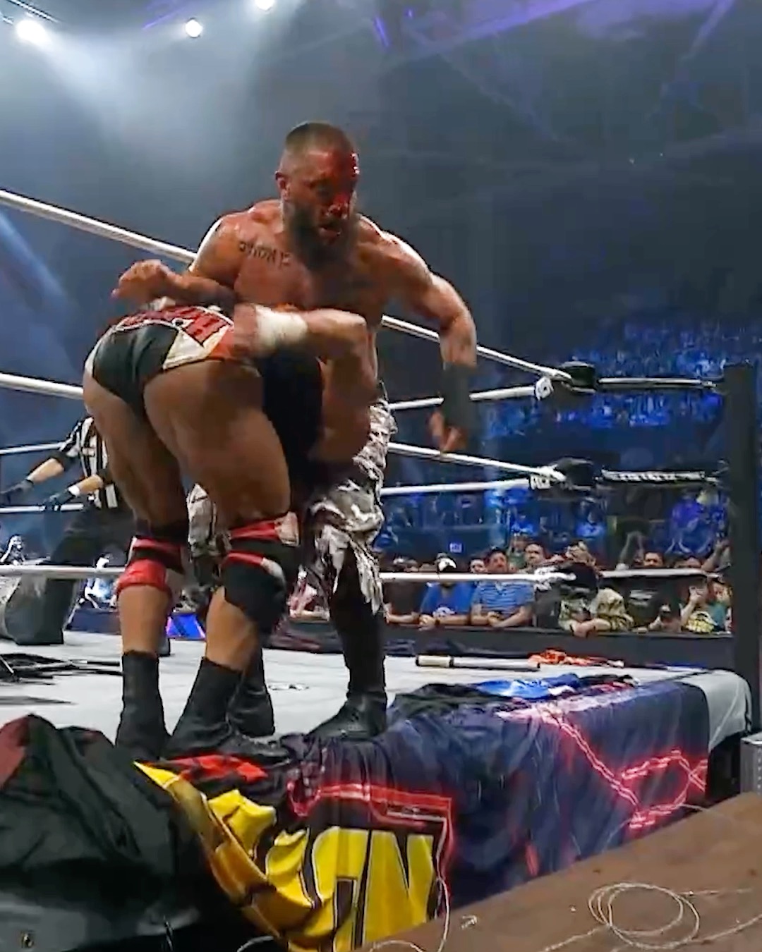@TommasoCiampa may be FINISHED 😳 @M.Briscoesr
 
Watch #AEWDynamite LIVE on TBS & streaming on HBO Max!