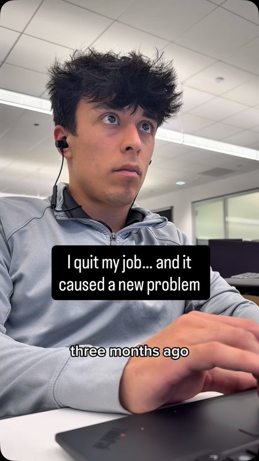 Quitting my job caused a problem I never expected ! #publicaccounting #sales #contentcreation #quittingjob