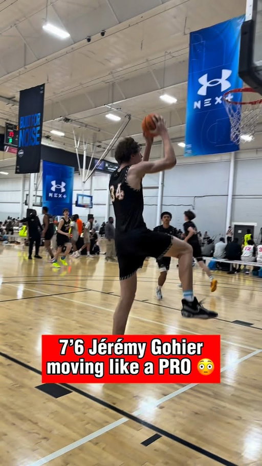 Jérémy Gohier got a MOTOR 📈 @jaygohier @canadaelite_ns @underarmourca @uabasketball #uanext