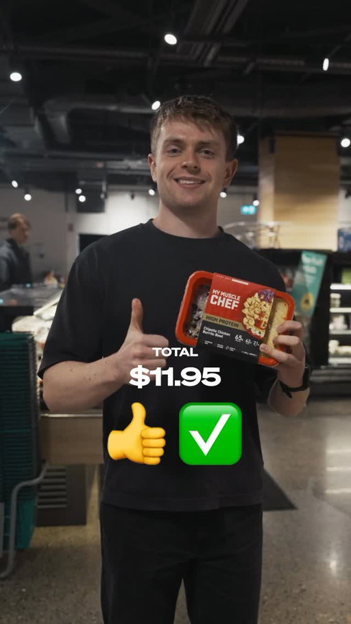 How much does it cost to make your own chicken burrito bowl? 🌯 

💰 $36.50

Save the hassle and grab a My Muscle Chef Chicken Burrito Bowl for just $11.95 ✅ 

#MyMuscleChef #Woolworths #Protein #mymc