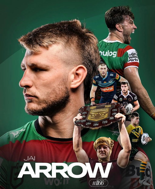 Over the last few days, the amount of love and support I’ve received has honestly been overwhelming. The messages, phone calls, comments and support from people right across the game and the wider community have meant more to me and my family than I could ever put into words.

This isn’t the way I imagined my NRL journey coming to an end, but I’m incredibly grateful for the career I’ve had and for every person who has been part of it along the way. As a kid all I wanted to do was play rugby league and for 10 years I got to live out that dream

To everyone who has reached out since my diagnosis — thank you. Your kindness, prayers and support have lifted us through an incredibly difficult time, and we will never forget it. I know they say you don’t defy the odds with this disease but I am committed to doing what ever it takes. I will fight for my daughter, I will fight for my family and friends and I will fight to inspire and give people hope who are fighting the same battle. I am ready to fight this bitch.

Rugby league has given me so much, and I’ll always be proud to have been part of the game. Thank you to the fans, my teammates, coaches, clubs, friends and family for standing by me through it all. “I’m grateful I was apart of it and clearly I’ve enjoyed myself.”

The Rugby League and its community truely are the greatest.  I love you all ❤️ Rabbitoh #1166  Brisbane Bronco #222  Gold Coast Titan #133  Queensland Maroon #196  Jai Arrow
