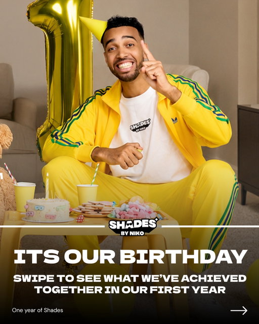 ITS OUR 1ST BIRTHDAY, WE ARE 1. Thank you everyone for all your support 💛