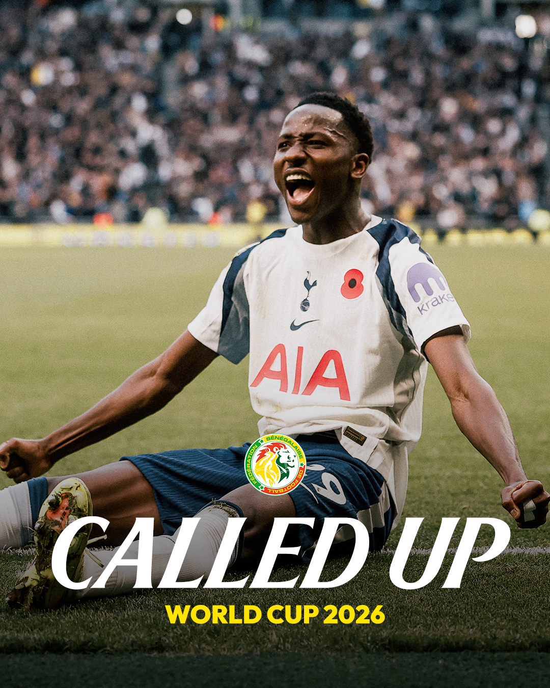 Pape has been named in the Senegal World Cup squad 👏🇸🇳