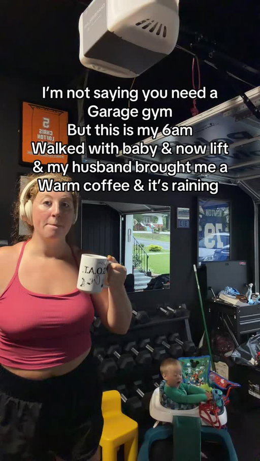 Not trying to influence you but if I could this is what I would influence you to do #garagegym #familygym #morninginmygym