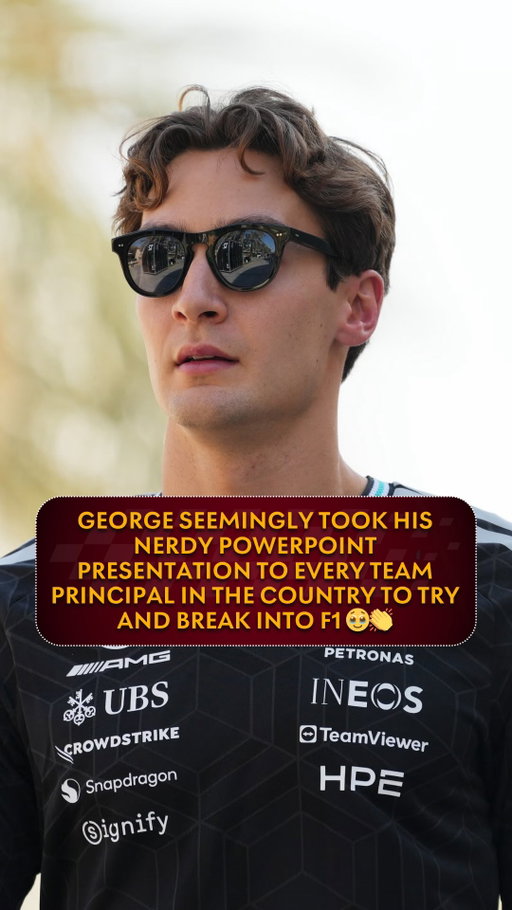 George seemingly took his nerdy PowerPoint presentation to every team principal in the country to try and break into F1🥹👏

Listen wherever you get your podcasts or watch on YouTube▶️