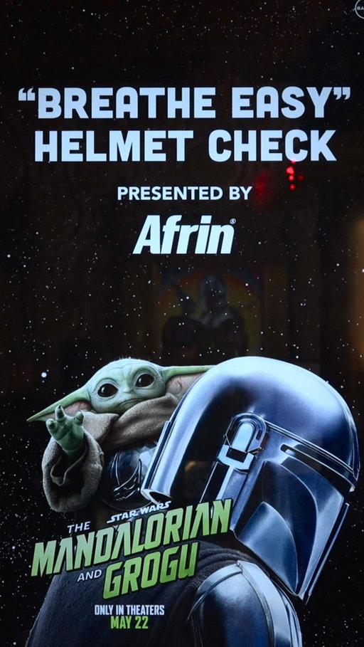 #AfrinPartner 
I attended the Star Wars: The Mandalorian and Grogu world premiere and the Afrin “Breathe Easy” helmet check was such a great idea! This is the Way. This is the WOW! 
#TheWOWisReal #themandalorianandgrogu