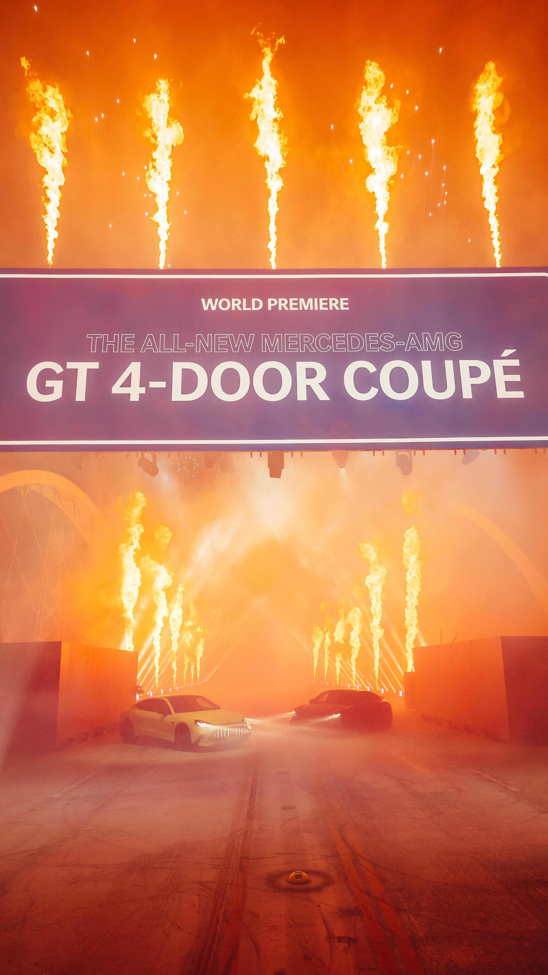 Finally here and too hard to resist: the all-new Mercedes-AMG GT 4-Door Coupé 🖤 
 
1967: 💪🔧 two engineers in a garage. 
2026: 🛑🌉 we shut down a bridge in Los Angeles. 

Some things scale beautifully. The definition of AMG performance has levelled up again. Watch the world premiere recap now. 
 
#MercedesAMG #SOAMG #AMGGT 
 
*Filmed on closed roads with a professional driver. Do not attempt.
