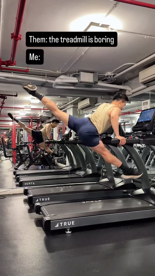 how are we feeling about the treadmill? 😂 dc: @joyfilledjessica

#gym #dance #funny #fitness #dancer