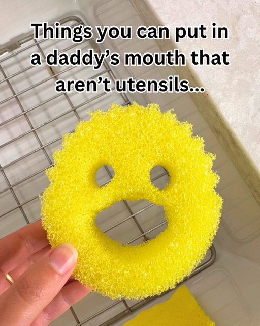 pretty sus if you ask me 🤨 #scrubdaddy