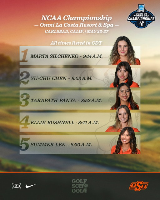 Built for the biggest stage 🤩

Less than 24 hours until the Cowgirls kick off the 2026 NCAA Championship!

#golfschool | #GoPokes