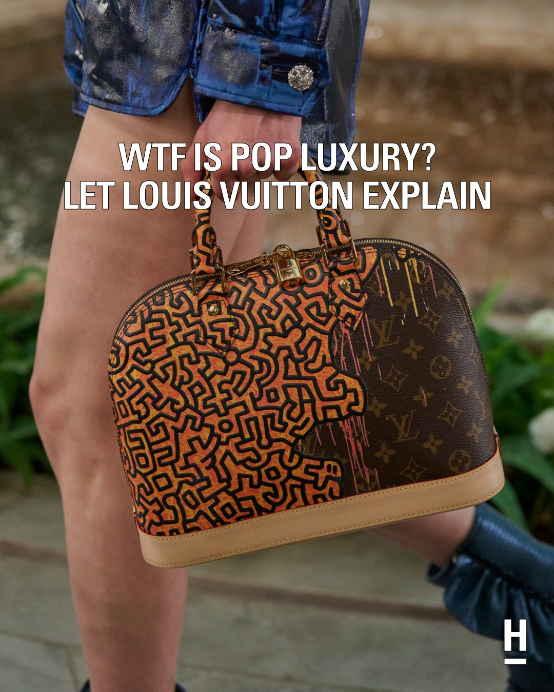 “Pop art, pop culture, and pop luxury: the notion of the popular as a powerful medium.”

Perhaps the biggest takeaway from Louis Vuitton's Cruise 2027 fashion show was that the fashion house has solidified the term "popular luxury." Someone else might've come up wkth it first but LV gave us a tangible example.

This show, held at The Frick Collection in New York, was popular luxury in literal motion. Keith Haring-printed dresses, washed denim jeans, high-vis moto jackets, and sneakers that looked a lot like luxurified Foams made for a flashy spread of approachable indulgence.

This is the auspicious of luxury, all of its pomp and circumstance, in service of a collection appreciable by even the non-fashion person. High-end clothes with a whiff of mass appeal. Who better to master it than LV?

✍🏼 @toombarker