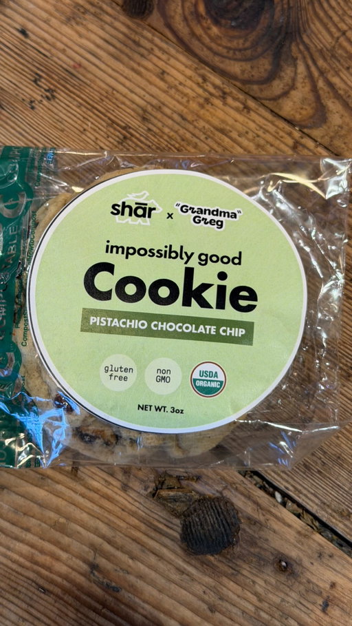 Grandma Greg’s and @shar.snacks cookies are officially at Radius! Greg started baking because his son loves bananas, which inspired the first banana chocolate chip flavor. Greg brought in cookies for the staff to try, then for customers to try, and now 8 more kinds of cookies later, and they’ve been hard to keep stocked. You can pick up in the shop or order for delivery on Instacart.