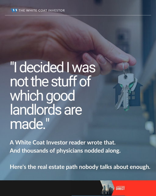 We partnered with Lightstone DIRECT because they built something we hadn't seen before in this space.

Lightstone has been developing, owning, and operating real estate since 1986. They manage over $12B in assets. For decades, that kind of access was reserved for institutions and insiders.

Lightstone DIRECT changes that. For the first time, physicians and other accredited investors can co-invest in the same multifamily and industrial deals Lightstone pursues with its own money. Specific assets, one at a time, with full transparency into what you're buying and why.

The part that matters most to us: Lightstone puts at least 20% of the equity into every deal themselves. Their capital sits right next to yours. That's not standard in this industry, and it's exactly the kind of alignment the WCI community deserves.

WCI gets exclusive access starting at $50K. Link in bio to learn more.
