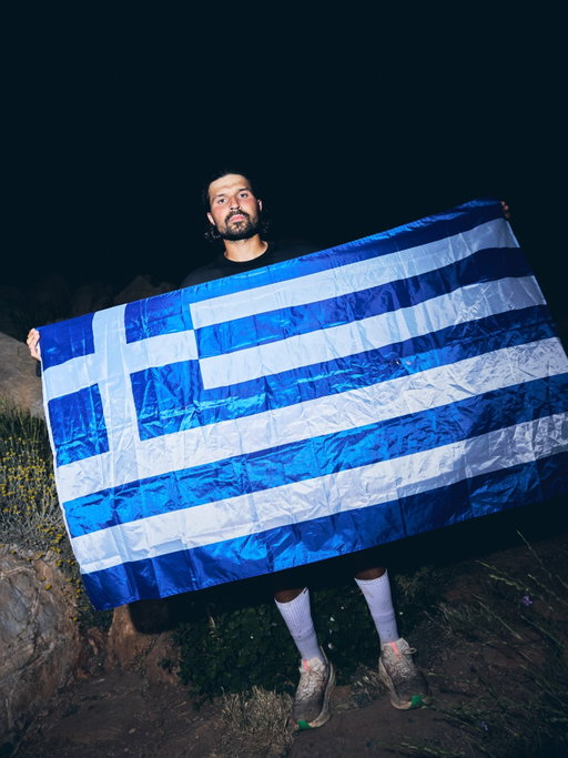 1208.2km in 13 days 22 hours and 23 minutes…

And now the fastest person to run across Greece.

My name is Hercules Nicolaou- I was never born the quickest, strongest, toughest or talented, but I did it anyway.