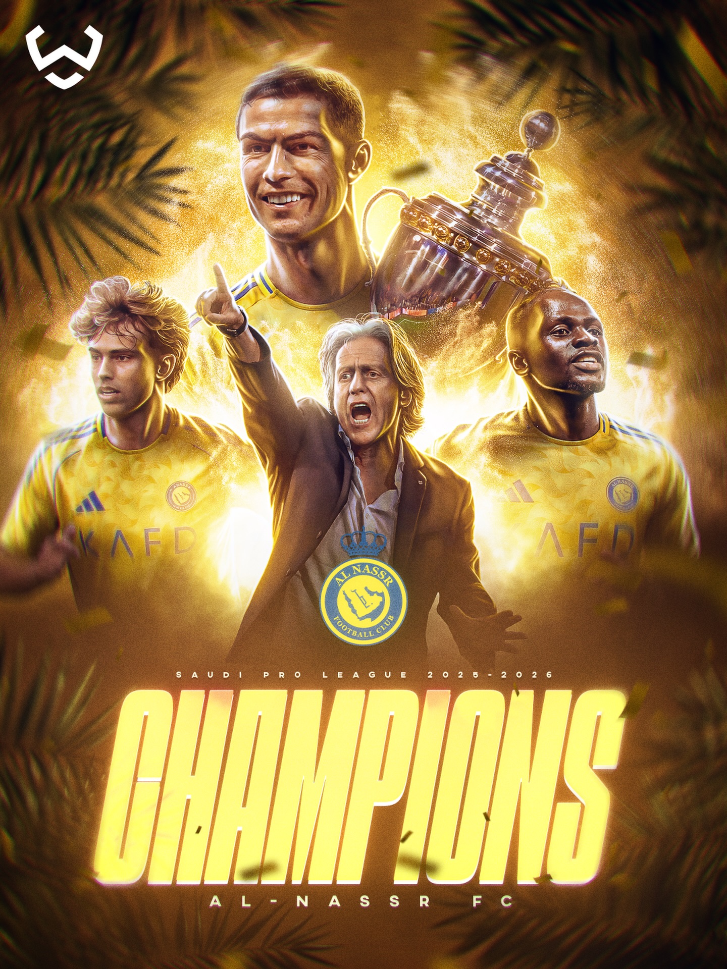AL NASSR ARE THE 2025/26 SAUDI PRO LEAGUE CHAMPIONS 🇸🇦🏆

Their first league title since 2019 and their first one with Cristiano Ronaldo. 👏