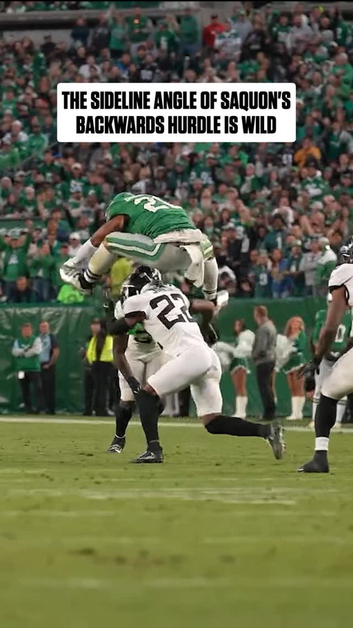 When @saquon showed us how @philadelphiaeagles fly 😮‍💨