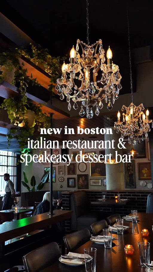 NEW OPENING IN BOSTON‼️ Italian restaurant with a speakeasy cocktail and dessert lounge downstairs✨ @aliceandmonarch 

Looking for a fun spot to eat a delicious Italian meal and have dessert and a nightcap downstairs? You have to check out @aliceandmonarch in Kendall Square. This place has multiple concepts in one to make for a complete night out!

Alice is the Italian restaurant upstairs serving innovative dishes like the grissdine whipped ricotta, pastas, and fresh pizzas 🥰 My favorite was the fungui pizza with prosciutto. They also serve charcuterie boards!

Monarch downstairs gives moody speakeasy vibe. They serve a variety of cocktails, small bites, and desserts! You have to try the baked alaska!

Check out Alice & Monarch in Cambridge⤵️
📍238 Main St. Cambridge, MA

#bostonfoodgram #bostonfood #bostonspeakeasy