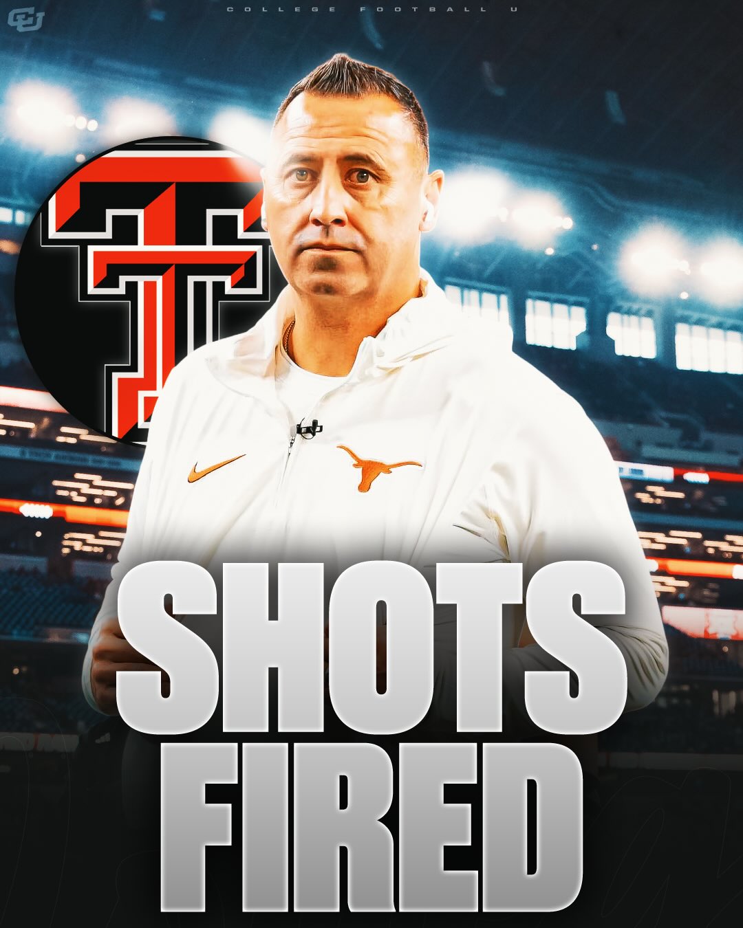 NEW: Steve Sarkisian throws SHADE at Texas Tech for a WEAK schedule😳

Texas coach Steve Sarkisian was asked if the College Football Playoff should value strength of schedule more…

Sarkisian responded by saying there’s a team in Texas from another conference that Texas could go undefeated against even while playing backups and that team will still likely make the playoff.

He’s having himself an offseason with the sound bites. Thoughts? ⬇️ (via Anwar Richardson/X)