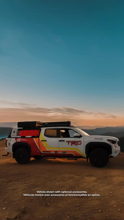 Multiple options, one kitted-out Tacoma. Where would you head to first?

Plusieurs options, un Tacoma tout équipé. Où iriez-vous en premier ?