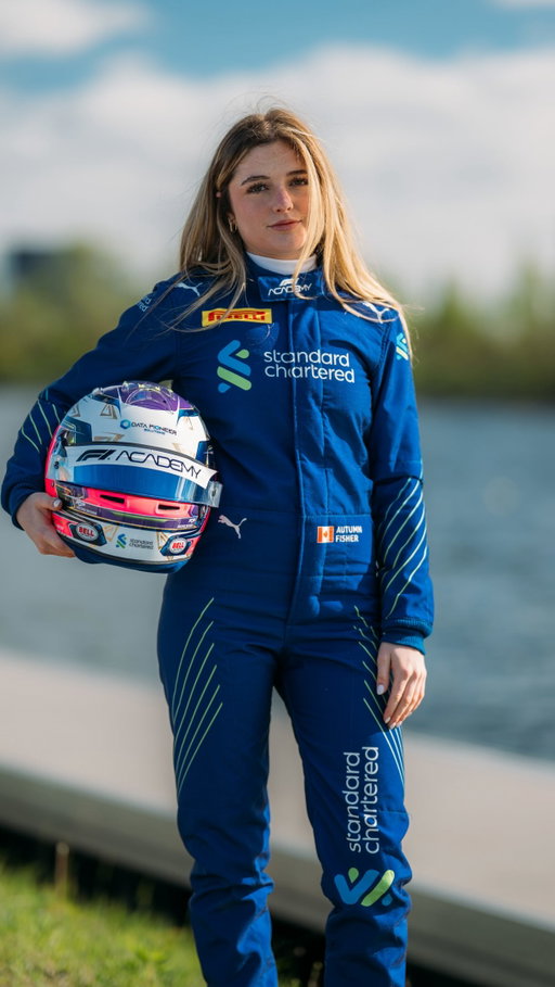 Meet the #77 @stanchart livery taking on Montreal this weekend, with Autumn Fisher behind the wheel. 🏎️🇨🇦 

#F1ACADEMY #CanadianGP