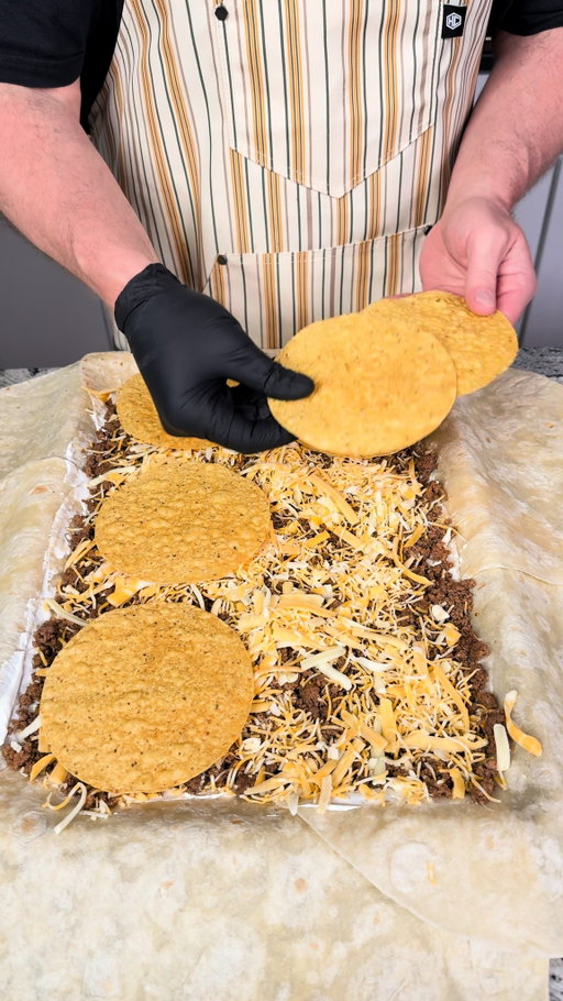 Learned this in Mexico | Crunchwrap Supreme Recipe #cooking #easyrecipe #mexaicanfood