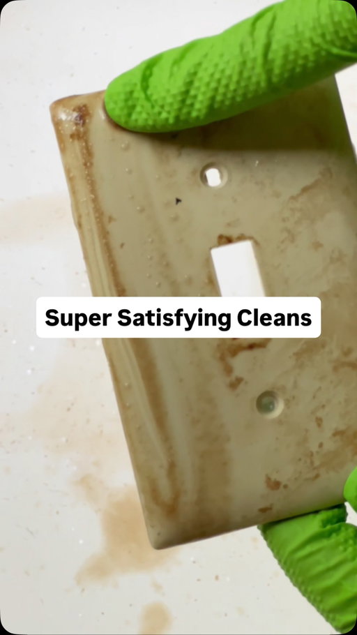 This was so satisfying to clean