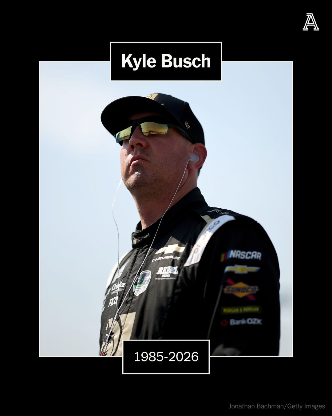 NEWS: Kyle Busch, one of the purest racing talents NASCAR has ever seen and winner of more national series races than any driver in history, has died after falling severely ill, NASCAR announced Thursday.

Busch was hospitalized this week and never recovered. He was 41.