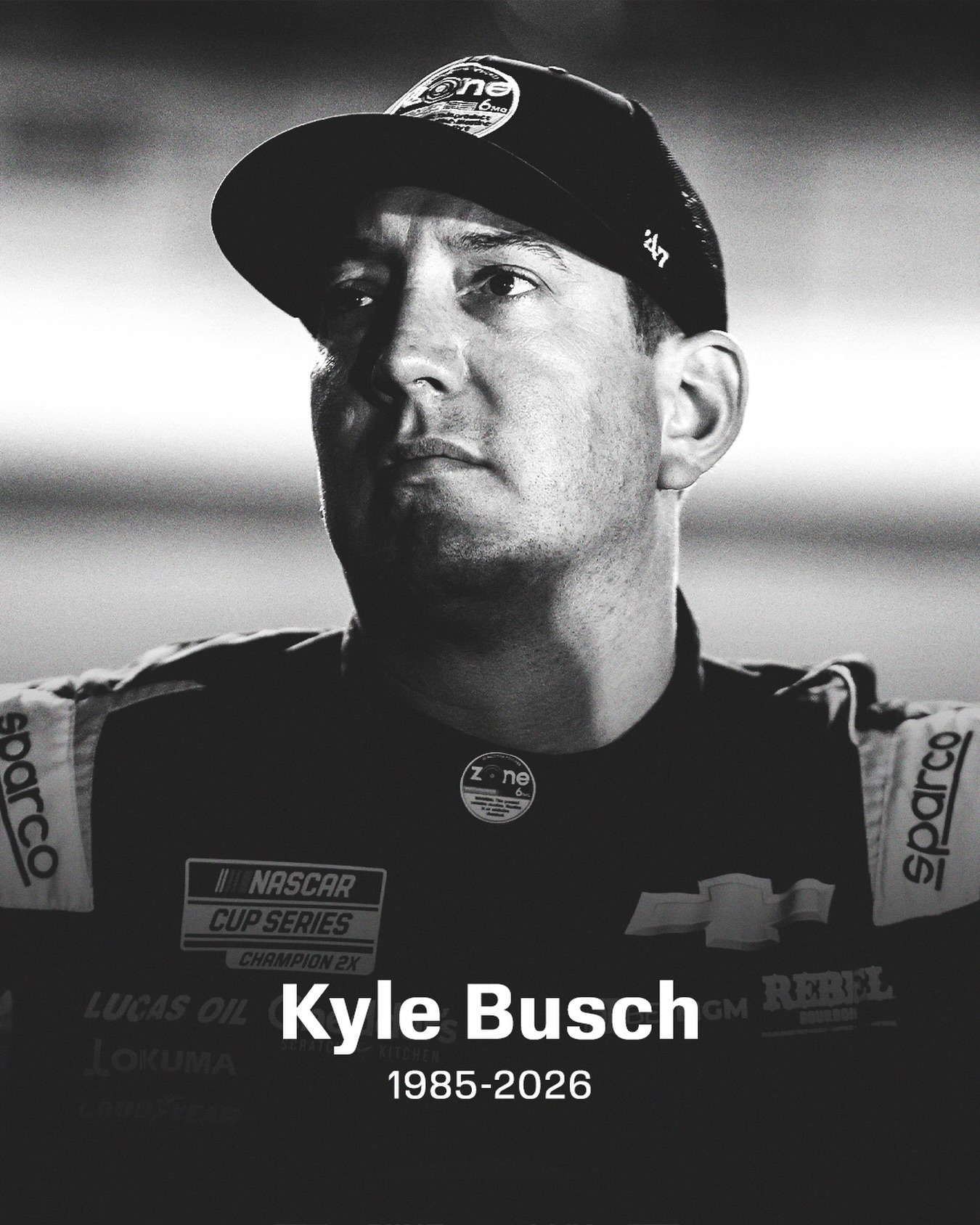 Breaking: NASCAR icon Kyle Busch, a two-time Cup Series champion, has died at the age of 41, the racing series announced Thursday.