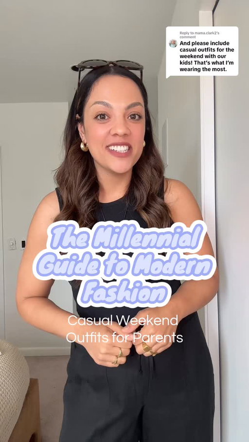 Summer outfits for millennial moms! And you can always replace the bags with a crossbody or backpack or something else that leaves you hands free 🌞 Comment SHOP below to receive a DM with the link to this post on my LTK ⬇ https://liketk.it/6dbxA
