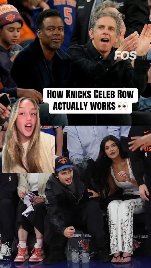 As the Knicks make their playoff run, Celebrity Row is more exclusive than ever.

Behind the scenes are unwritten rules, quiet politics, and even celebrities getting left off the list.

Link in bio for full story.