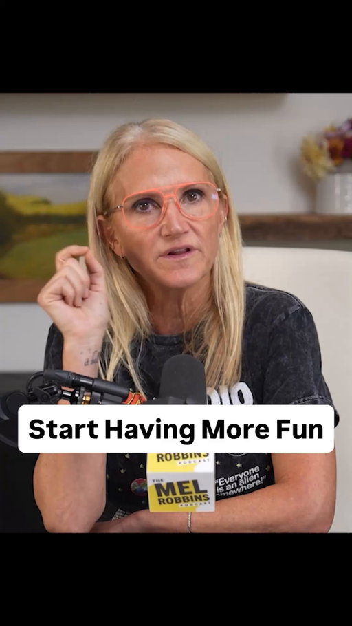 This is why you’re not having fun:

You’re too worried about people judging you.

You’re holding back. Second‑guessing. Trying to make sure you don’t look awkward, cringe, or “too much.” But here’s the truth:

If you want to have more fun, you need to LET THEM be miserable.

Let Them judge you. 
Let Them think you’re weird. 

When you stop holding yourself back, your energy changes. You lighten up. You give yourself permission to enjoy the moment and you give everyone else permission to do the same.

On this episode of @themelrobbinspodcast, I show you how to stop taking everything so seriously, let go of the fear of judgment, and start feeling more joy, energy, and fun in your life again.

🎧 “Try It for 1 Week: 6 Small Ways to Bring Back the Happiness, Energy, and Fun”

Listen on Spotify, Apple Podcasts, or YouTube - search “Mel Robbins Podcast Fun”