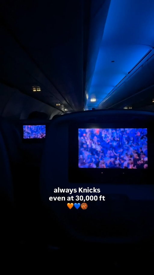 sit back, relax, and don’t miss a minute of the Knicks postseason with our live in-flight coverage of the playoffs 🏀
