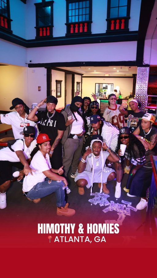 Himothy & Homies✨😂

My homegirl @maggiecarrie said she wanted to kick it like the homies for her birthday, and we did exactly that!

Baggy fits, chains, grills, and facial hair only for her Himothy & Homies party.

I couldn’t fit everyone in this video, but the homies definitely showed out. Soooo much funnn! 🤭💕✨
.
.
.
.
#atlanta #himothy #birthday #thingstodo