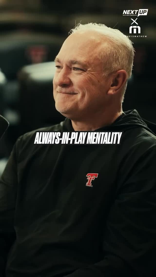 Our partner @travismathew is built on the “Always In Play” mentality.

That mindset shows up at Texas Tech.

Joey McGuire has the administration and the entire community bought into it.

This is how it happened.