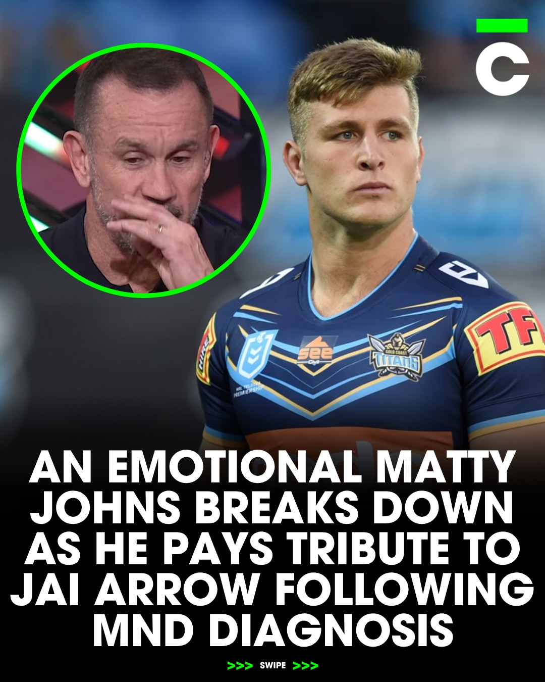 So powerful from Matty 😢❤️

Matty really does care about the players on a deep, deep level 👏

The entire NRL community stands with you, Jai.

🎥: The Late Show With Matty Johns (@kayosports / @foxleague)