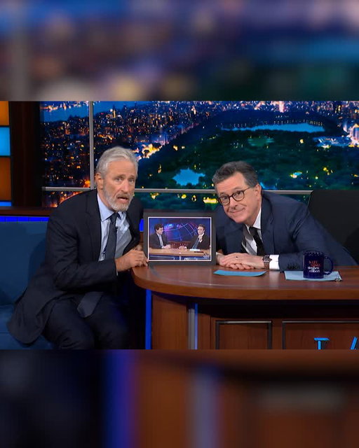 Nothing but love from the TDS News Team to @colbertlateshow