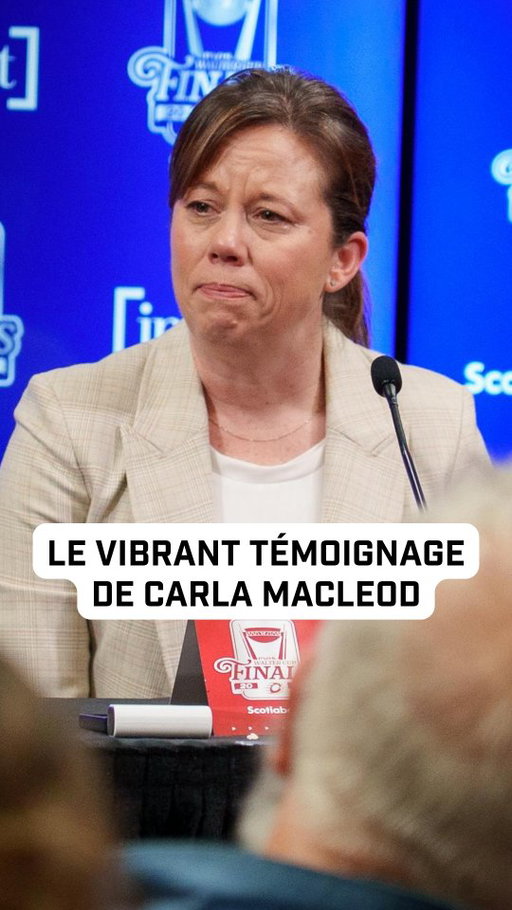 Atteinte d'un cancer, l'entraîneuse-chef de la Charge d'Ottawa, Carla MacLeod, livre un témoignage d'une grande vulnérabilité après l'élimination de son équipe en finale de la Coupe Walter.

#hockey #lphf #charge #ottawa #rcsports