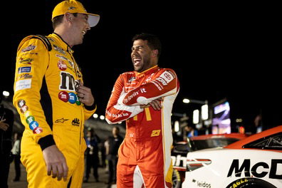 My eyes hurt from all the crying, my heart hurts from the pain. Just Sunday, mid race I thought about Kyle Busch and the one of many lessons that he had taught me. “Is it loose? Drive thru it and trust it”

Kyle was a monumental factor in who Bubba Wallace is today. I sit here and look at all things around me and all the things I’ve been able to accomplish..Kyle played a role in every aspect. That’s what hurts the most. An icon and a legend that I looked up to…is no longer with us. 

Myself along with many other drivers, crew chiefs, mechanics, etc… learned so much from Kyle. His legacy will continue to transcend in this sport for years to come. 

Honored to have shared the same race track with one of the best to ever do it. Thank you for all you’ve done for me. I will miss my drafting buddy on the plate races. Rest easy my brother. Love to you and your family!