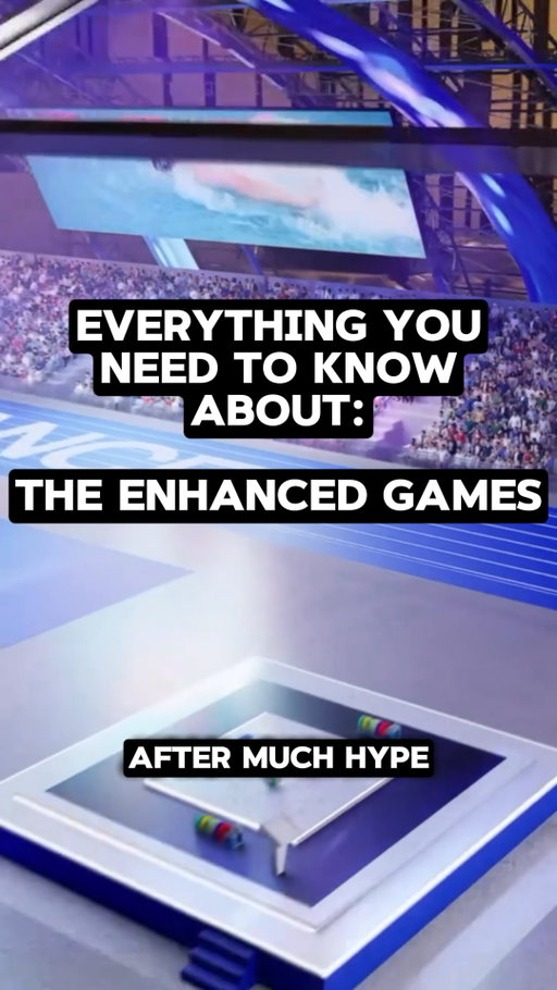The inaugural Enhanced Games is just days away.

Will you be watching?

#EnhancedGames