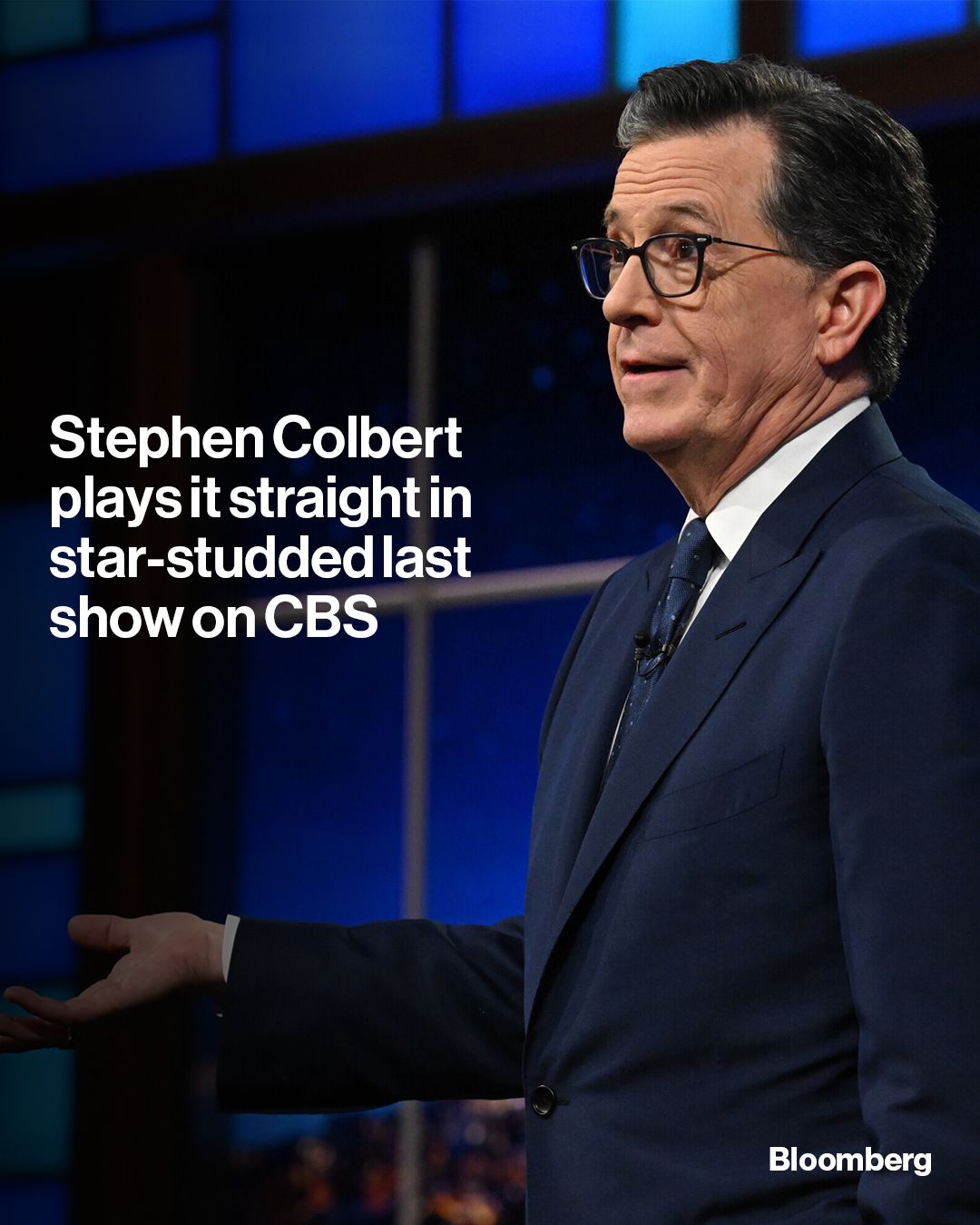 Late-night personality Stephen Colbert mostly steered clear of political jokes and criticism of President Donald Trump as he hosted the last episode of his namesake show on CBS Thursday night. Tap the link in bio for more.

📷️: CBS