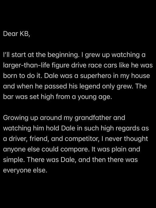 Dear, KB