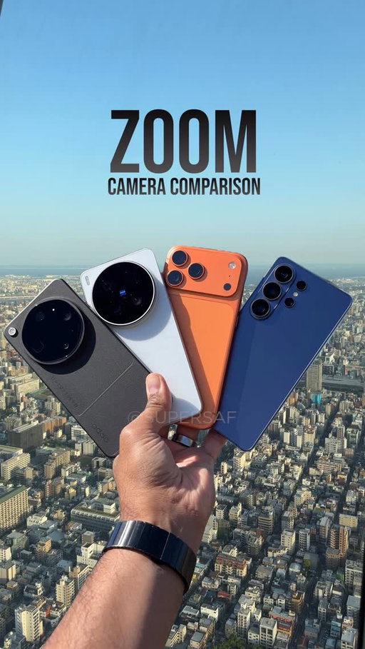 Samsung Galaxy S26 Ultra vs OPPO Find X9 Ultra vs Vivo X300 Ultra vs iPhone 17 Pro Max Zoom Camera Test Comparison. Which is your pick? 🤔
.
.
.
.
.
.
.
.
#galaxys26ultra #iphone17promax #vivox300ultra #oppofindx9ultra #supersaf